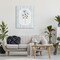 Stupell Industries Soft Blooms & Stripes Canvas, design by Tava Studios